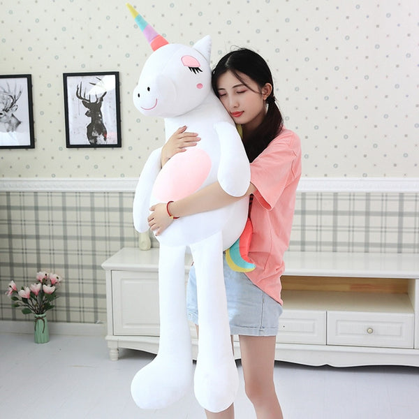 Peluche Licorne Géante 110 cm