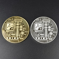 1 pièce cryptomonnaie : Bitcoin Ethereum Litecoin Dash Ripple