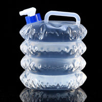 Bidon d'eau rétractable de 3L 5L 8L 10L 15L. Idéal camping randonnée survivalisme, stockage pliable
