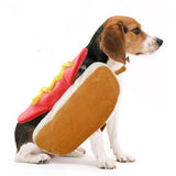 Déguisement Hot-Dog pour chien. Costume veste hot dog en 3 tailles