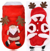 Costume déguisement pour chat et chien. Père noël, pirate, renne