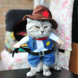 Costume déguisement pour chat et chien. Père noël, pirate, renne