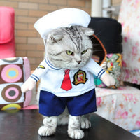 Costume déguisement pour chat et chien. Père noël, pirate, renne