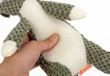 Jouets peluches animaux pour chien : Lion Éléphant Chien