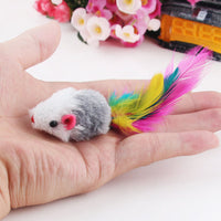 10 jouets petites souris pour chat