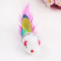 10 jouets petites souris pour chat