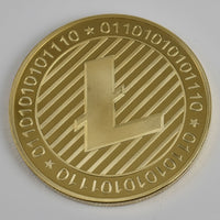 1 pièce cryptomonnaie : Bitcoin Ethereum Litecoin Dash Ripple