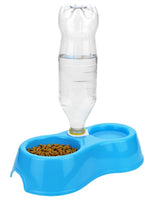 Distributeur d'eau avec emplacement bouteille, pour animaux, chats et chiens