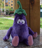 Peluches fruits et légumes, banane, poire, pomme, brocoli, champignon, citron, fraise etc