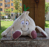 Peluches fruits et légumes, banane, poire, pomme, brocoli, champignon, citron, fraise etc