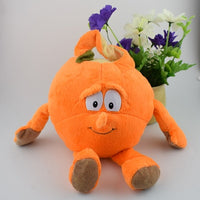 Peluches fruits et légumes, banane, poire, pomme, brocoli, champignon, citron, fraise etc