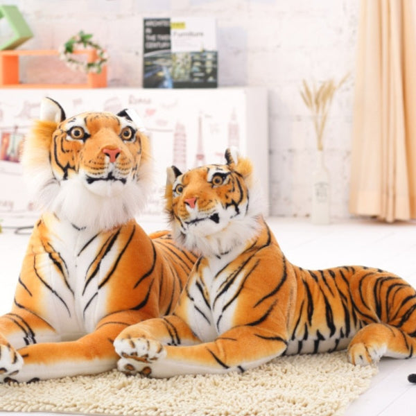 Peluche géante en forme de tigre, 30cm à 1m20