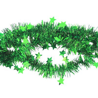 Lot de 2 guirlandes de Noël de 2 mètres. Décoration sapin de noël