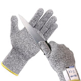 Gants de protection résistants anti coupures. Norme Européenne EN 388, sécurité niveau 5