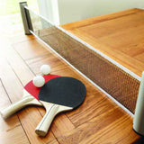 Filet pour tennis de table ajustable à n'importe quelle table. Filet de ping pong rétractable.
