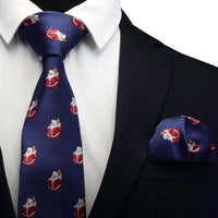 Cravate de Noël chic et élégante (père noël, bonhomme de neige, sapin, flocons, etc)