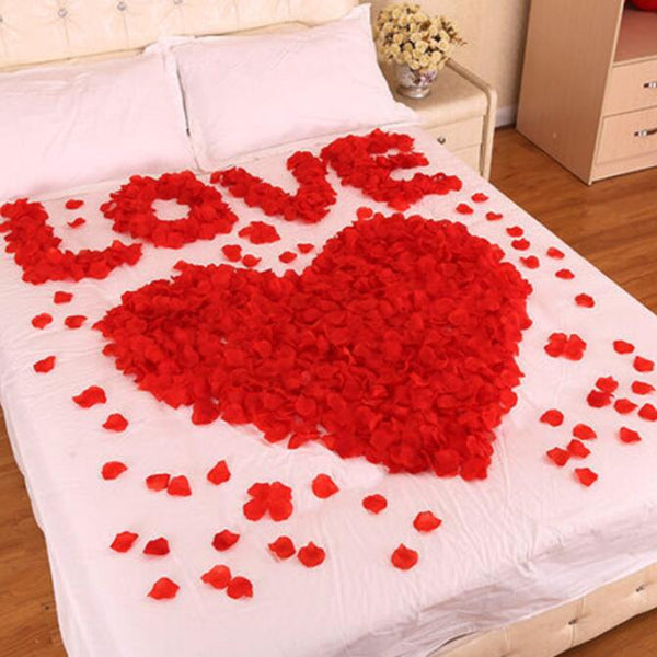 4000 pétales de roses artificielles, mariage ou déco romantique