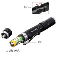 Mini lampe LED de poche 2000LM. Torche à pile AAA