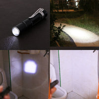 Mini lampe LED de poche 2000LM. Torche à pile AAA