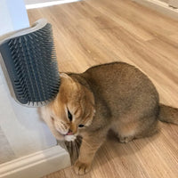 Dispositif de massages, brosse autonome pour chats