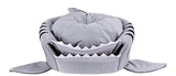 Panier pour chien ou chat en forme de requin ! Niche confortable pour animaux