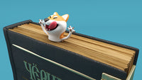 Marque page 3D animaux. Original et drôle. Panda, Chat, Chien, Souris, Lapin, Loup