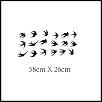 Stickers oiseaux anti collision. Autocollants avertisseurs pour les oiseaux à coller sur vos baies vitrées