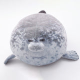 Peluche lion de mer géant, ressemblant à une otarie ou un phoque
