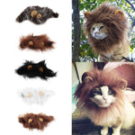 Perruque lion pour chats, déguisement costume chat et petit chien