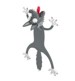 Marque page 3D animaux. Original et drôle. Panda, Chat, Chien, Souris, Lapin, Loup