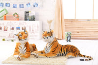 Peluche géante en forme de tigre, 30cm à 1m20