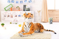 Peluche géante en forme de tigre, 30cm à 1m20