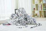 Peluche géante en forme de tigre, 30cm à 1m20