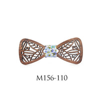 Nœud papillon en bois pour enfant et bébé sculpté original
