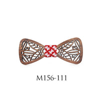 Nœud papillon en bois pour enfant et bébé sculpté original