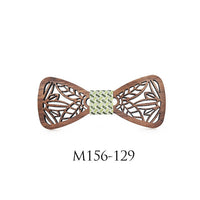Nœud papillon en bois pour enfant et bébé sculpté original