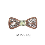 Nœud papillon en bois pour enfant et bébé sculpté original