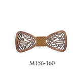 Nœud papillon en bois pour enfant et bébé sculpté original
