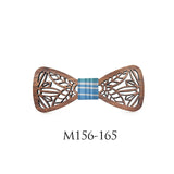 Nœud papillon en bois pour enfant et bébé sculpté original