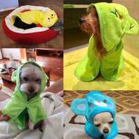 Couverture serviette pour chien sortie de bain, chiots animaux