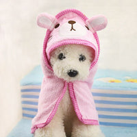 Couverture serviette pour chien sortie de bain, chiots animaux