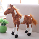 Peluche cheval pour les fans d'équitation. 30 à 90cm