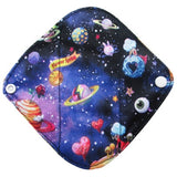 Serviettes hygiéniques lavables. Protèges slip réutilisable en fibre de charbon de bambou