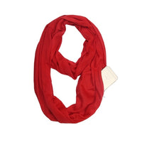 Écharpe avec poche secrète de rangement, foulard avec fermeture éclair