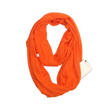 Écharpe avec poche secrète de rangement, foulard avec fermeture éclair
