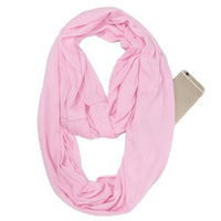 Écharpe avec poche secrète de rangement, foulard avec fermeture éclair