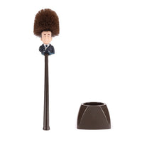 Brosse de toilette Emmanuel Macron. Brosse WC humoristique Président Macron