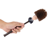 Brosse de toilette Emmanuel Macron. Brosse WC humoristique Président Macron