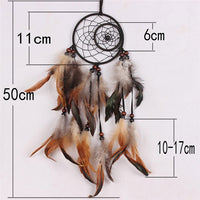 Attrape rêve avec plumes, plusieurs modèles ! 35 à 75cm