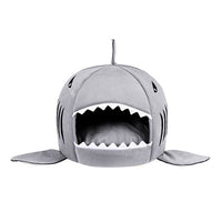 Panier pour chien ou chat en forme de requin ! Niche confortable pour animaux